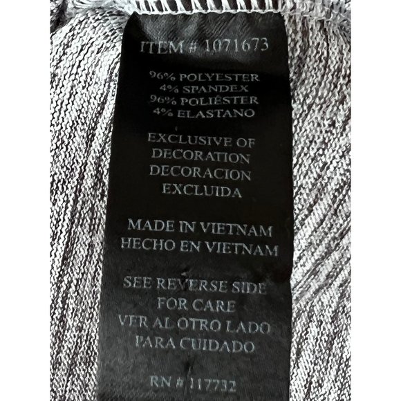 Gerry Large Gray Heathered Cowl Neck Sweatshirt Activewear size large - Picture 7 of 12